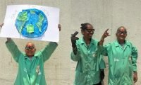 Safai Sevikas from the Mira–Bhayandar Project spreading an environmental awareness message on the occasion of World Environment Day